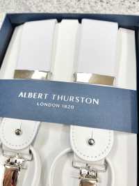 AT-WHITE Albert Thurston吊带纯色2way 型[正装配饰] ALBERT THURSTON 更多图片