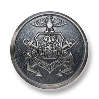 EX126 日本产 西装·夹克用金属纽扣 银色