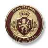 EX131 日本国产 西装・夹克用金属纽扣 金色/红色