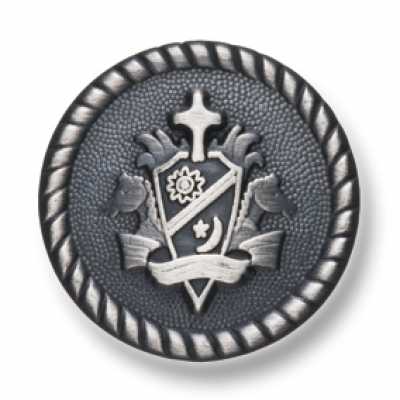 EX214 国产 西装・夹克用金属纽扣 银色
