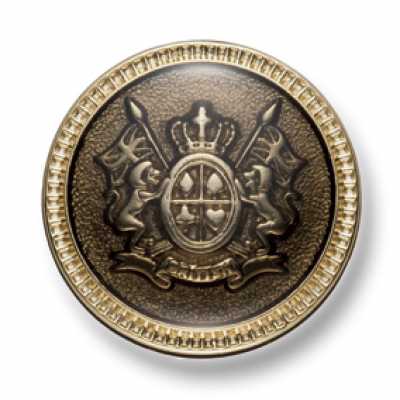 EX237 国产 西装·夹克用金属纽扣 金色