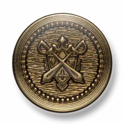 EX245 日本产西装・夹克用金属纽扣（金色）