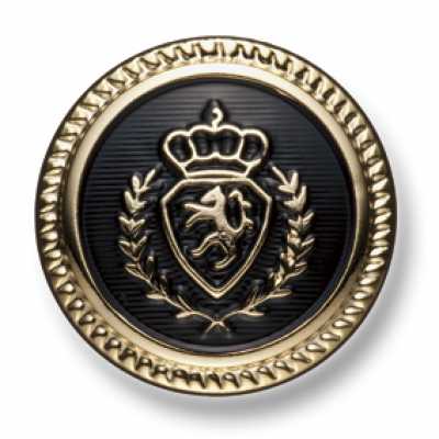EX261 国产 西装・夹克用金属纽扣 金色/黑色