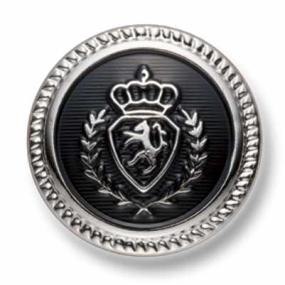 EX262 国产 西装·夹克用金属纽扣 银色/黑色
