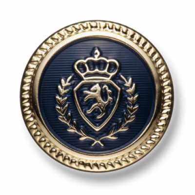 EX263 国产 西装·夹克用金属纽扣 金色/藏青色