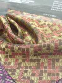 KS1001 【特价】染色铜氨100%里料，富士吉田制造，马赛克图案 更多图片