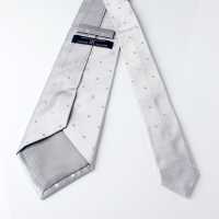 HVN-DO VANNERS正装装领带银色缎纹圆点[正装配饰] 山本（EXCY） 更多图片